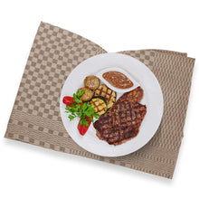 LEFUNDA® 10er Set Geschirrtücher - 100% Baumwolle Küchentücher, 220 GSM, Weiche, Super Saugfähige Geschirrhandtücher, Vollzwirn, 50x70cm (Braun, 10)