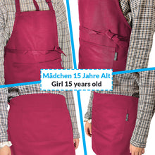 LEFUNDA® 4 in 1 Küchenset mit Kochschürze Ofenhandschuhe Topflappen Geschirrtücher Verstellbare Grillschürze mit 3 Taschen für Küche Kochen Restaurant café