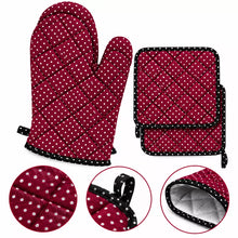 Ofenhandschuhe Topflappen 4er Set
