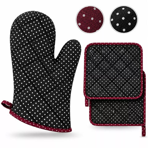 Ofenhandschuhe Topflappen 4er Set